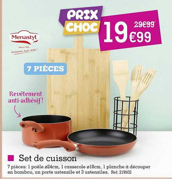 Set De Cuisson Menastyl