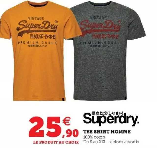 Tee Shirt Homme Superdry