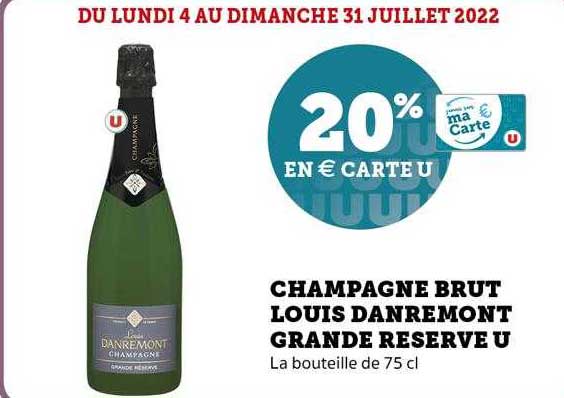 champagne brut louis danremont grande réserve u