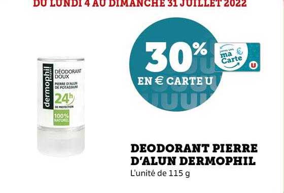 Déodorant Pierre D'alun Dermophil