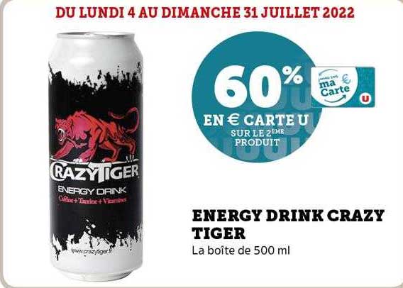 energy drink crazy tiger