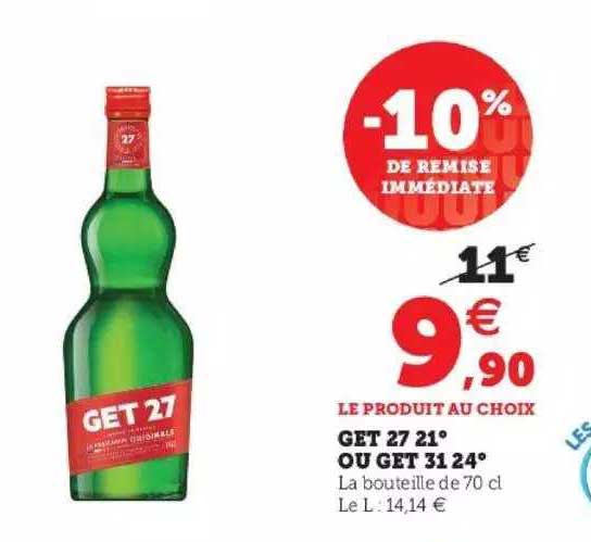 get 27 21° ou get 31 24°