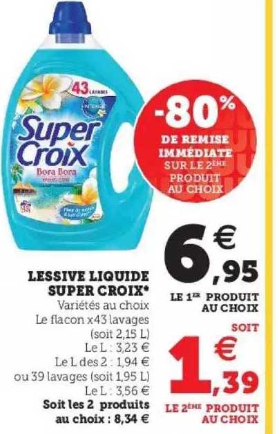 Lessive Liquide Super Croix