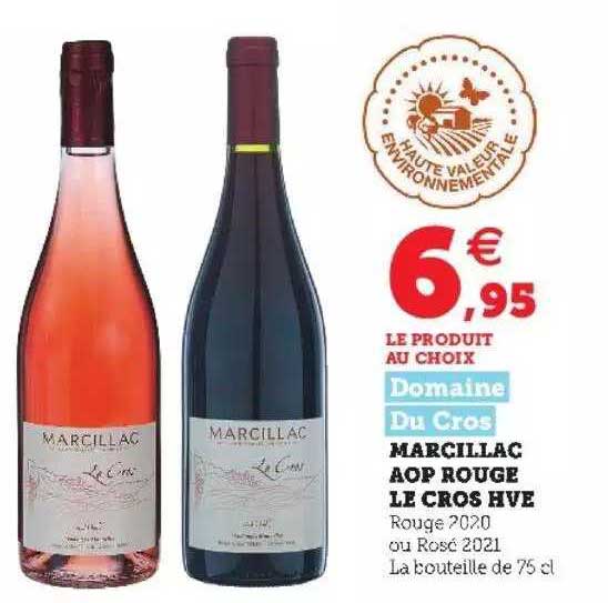 marcillac aop rouge le cros hve domaine du cros