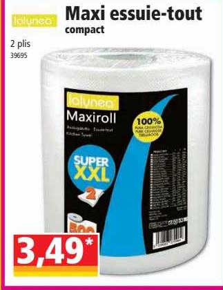 maxi essuie-tout compact lalynéa