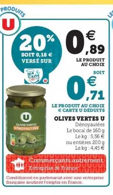 Olives Vertes U
