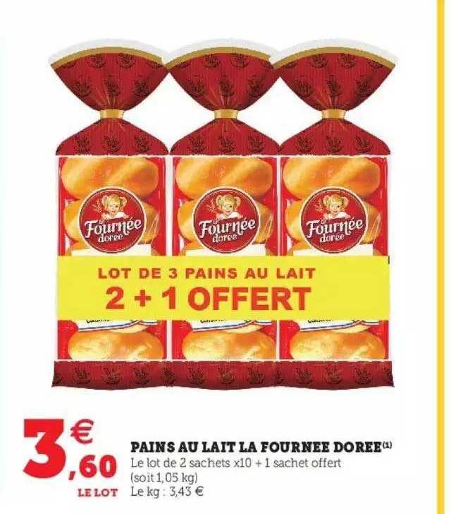 pains au lait la fournée dorée