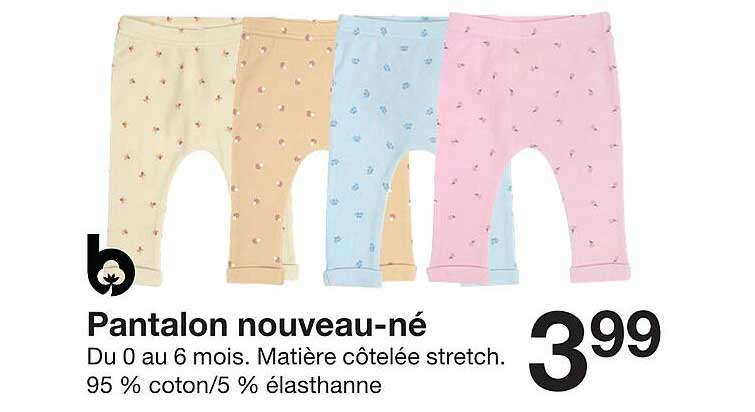 pantalon nouveau-né
