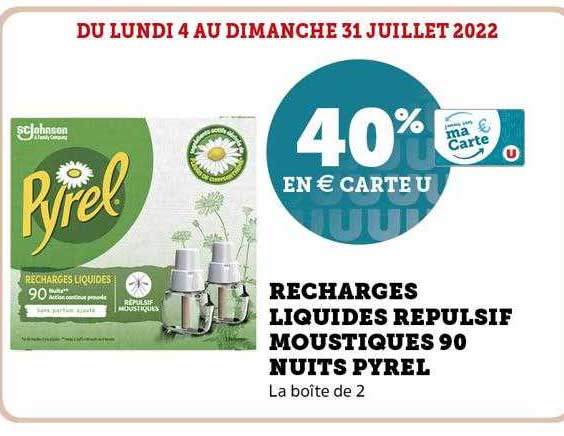 recharges liquides répulsif moustiques 90 nuits pyrel