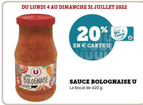 Sauce Bolognaise U