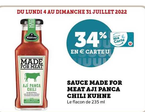 sauce made for meat aji panca chili kühne