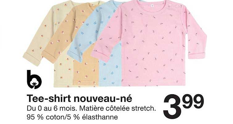 tee-shirt nouveau-né