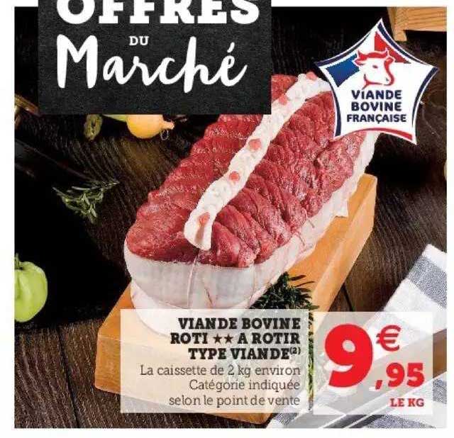 viande bovine rôti**à rôtir type viande