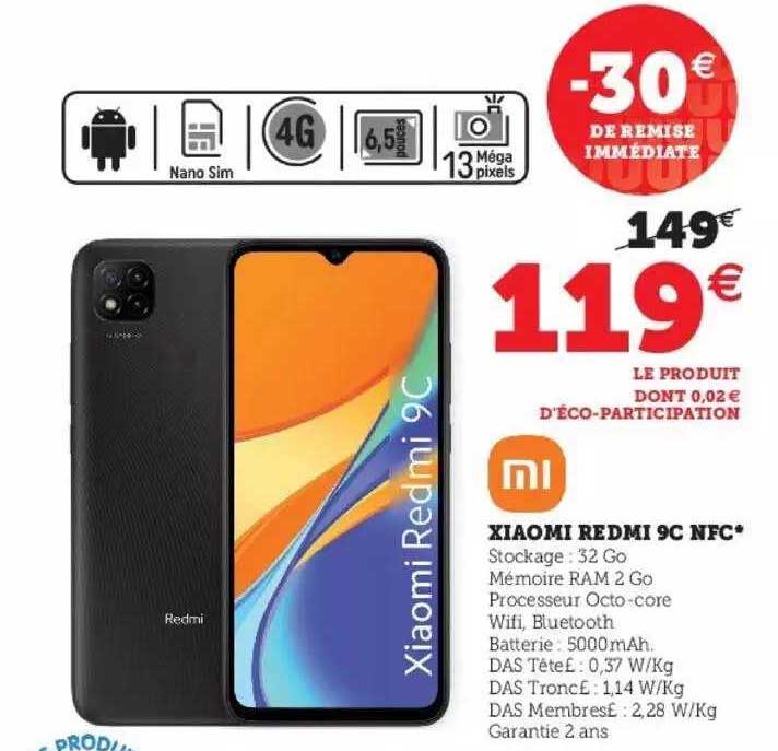 xiaomi redmi 9c nfc