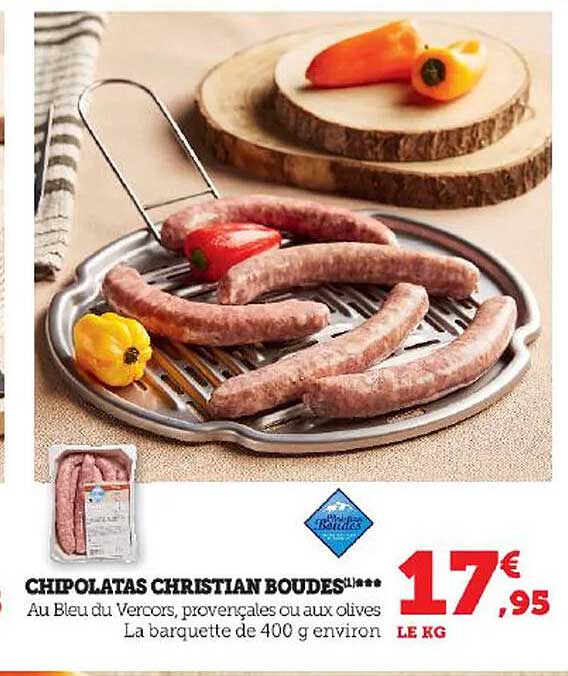chipolatas christian boudes