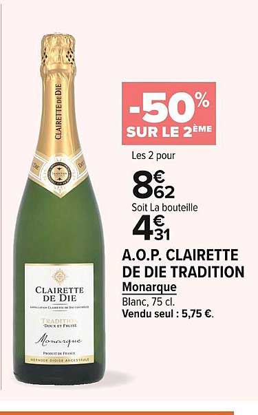 a.o.p. clairette de die tradition