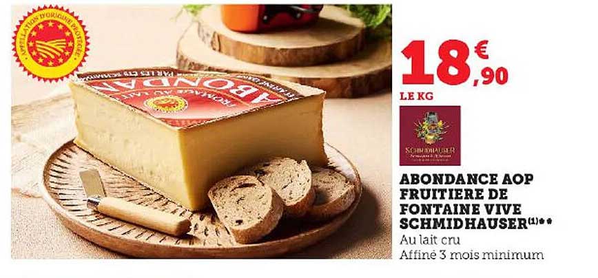 abondance aop fruitière de fontaine vive schmidhauser