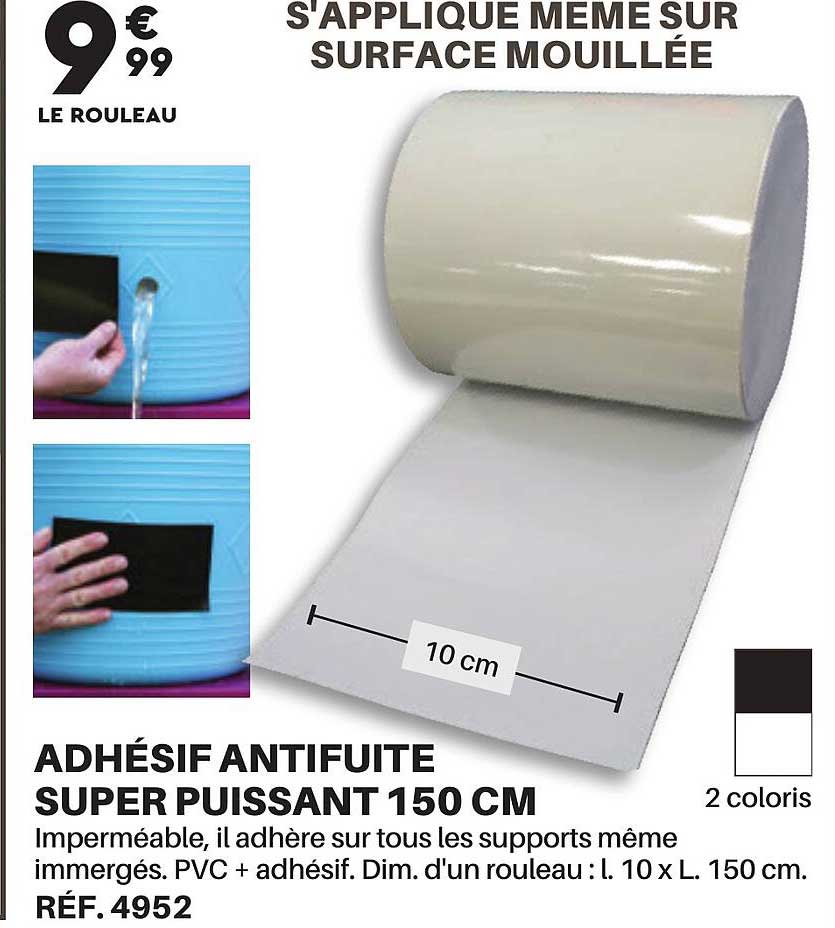 Adhésif Antifuite Super Puissant 150 Cm