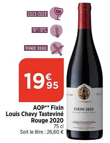aop fixin louis chavy tasteviné rouge 2020