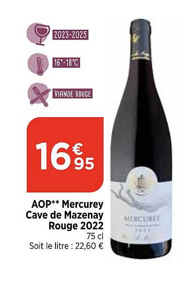 aop mercurey cave de mazenay rouge 2022