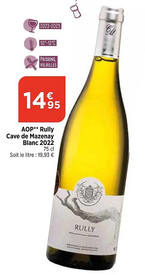 aop rully cave de mazenay blanc 2022