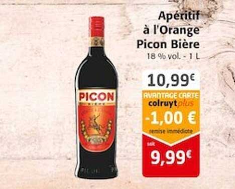 apéritif à l'orange picon bière