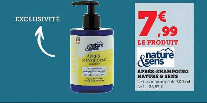 après-shampoing nature & sens