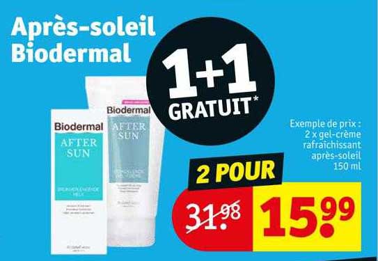 Après-soleil Biodermal