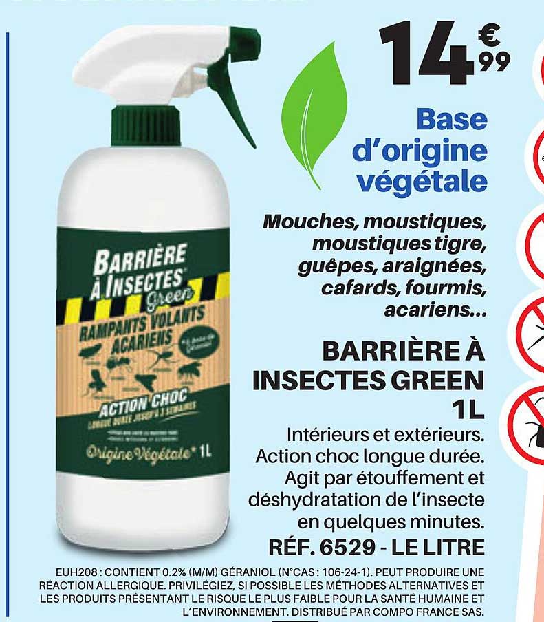 Barrière à Insectes Green 1l