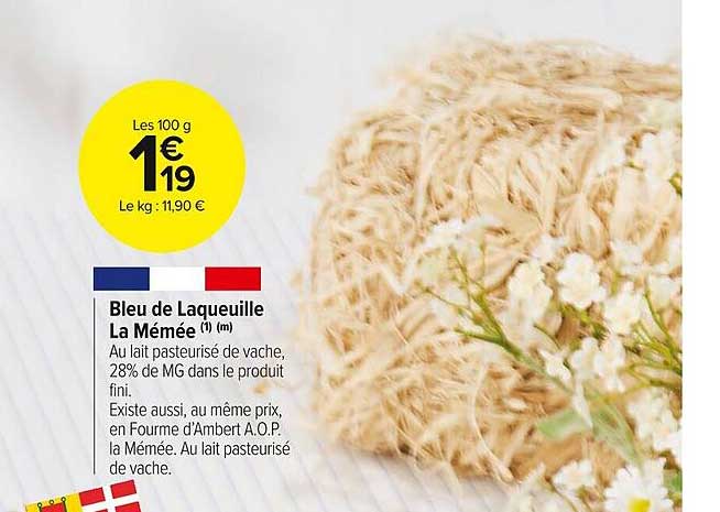 bleu de laqueuille la mémée