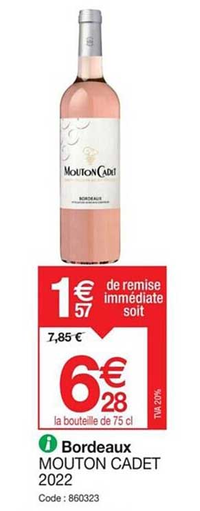 bordeaux mouton cadet 2022