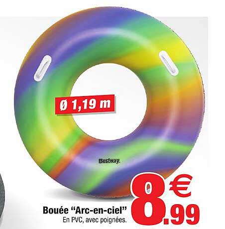 bouée "arc-en-ciel" bestway