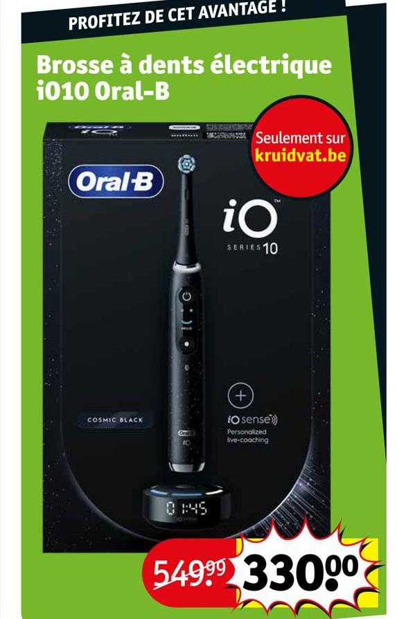 brosse à dents électrique io10 oral-b