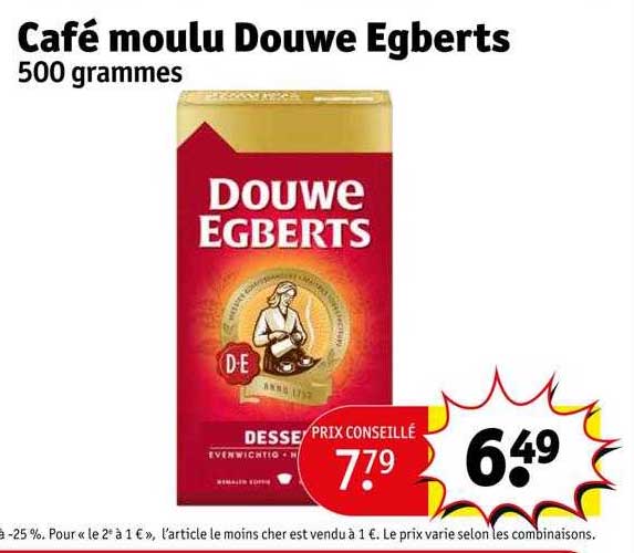 café moulu douwe egberts