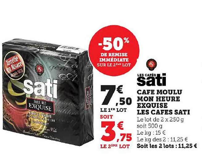 café moulu mon heure exquise les cafés sati