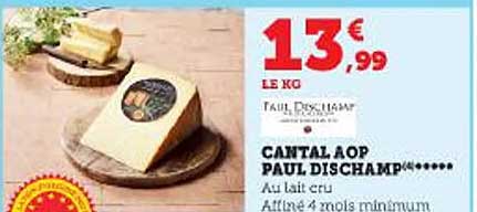 cantal aop paul dischamp