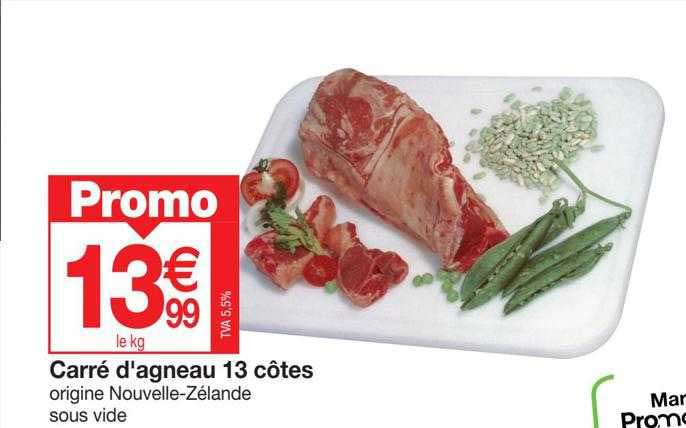 carré d'agneau 13 côtes