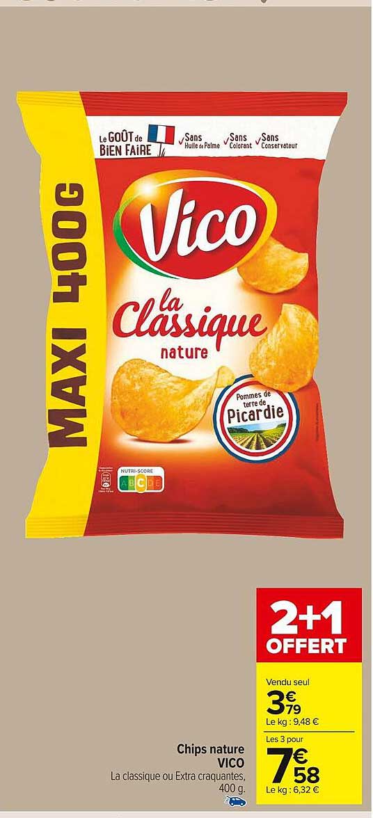 Chips Nature Vico