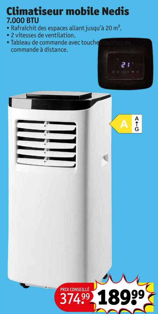 Climatiseur Mobile Nedis