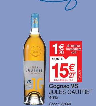 cognac vs jules gautret