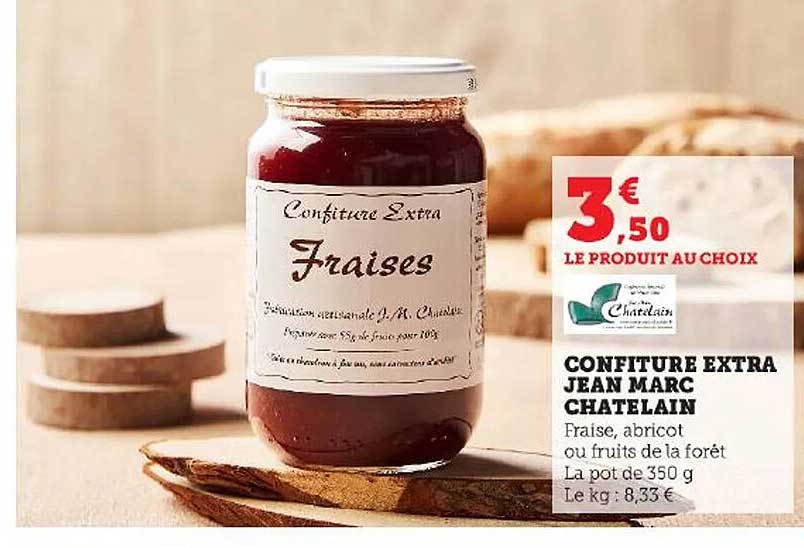 confiture extra jean marc châtelain