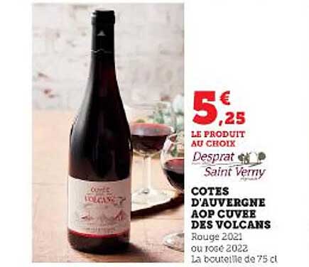 Côtes D'auvergne Aop Cuvée Des Volcans