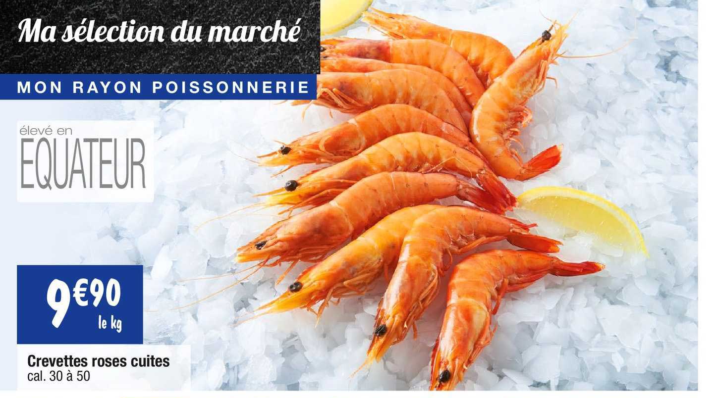 Crevettes Roses Cuites