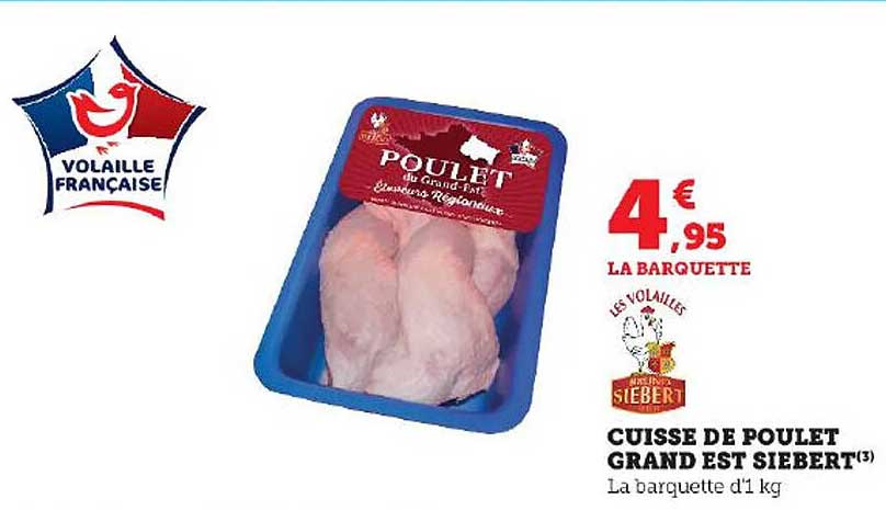 cuisse de poulet grand est siebert