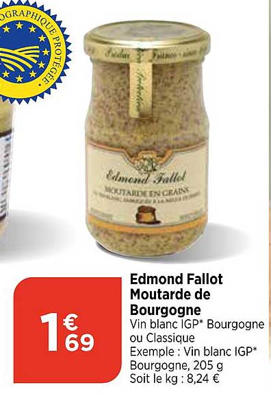 edmond fallot moutarde de bourgogne