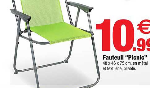 Fauteuil "picnic"