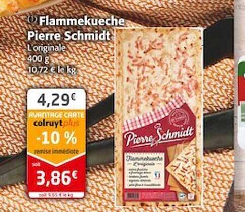 Flammekueche Pierre Schmidt