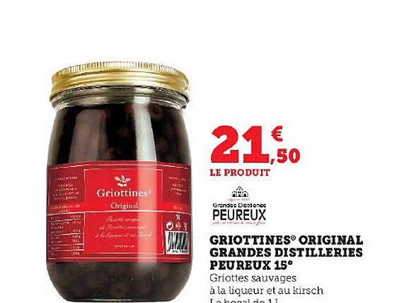 griottines original grandes distilleries peureux 15°