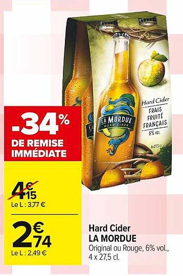 hard cider la mordue