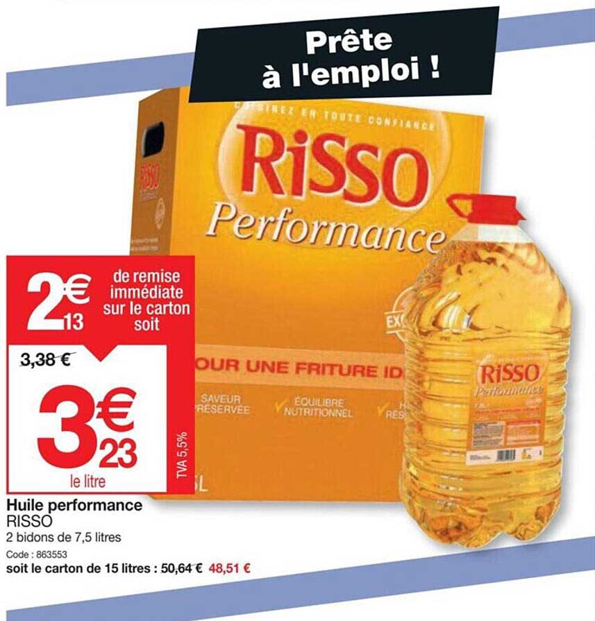 Huile Performance Risso